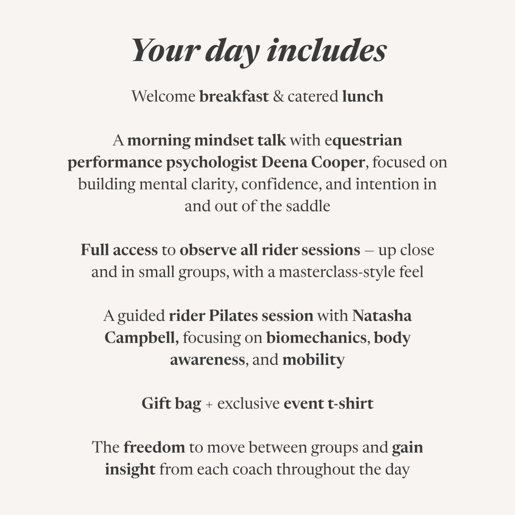 Off-Horse Experience