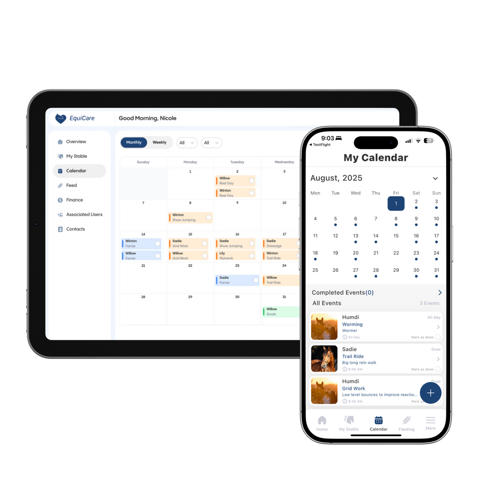 One calendar for the whole barn