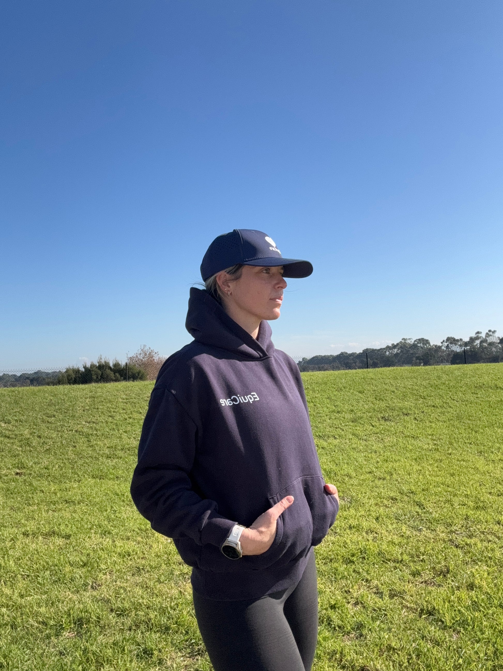 EquiCare Navy Hoodie